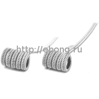 Спирали V-Coil 2 шт Staggered Fused Coil SS316L 0.08 Ом (2*0.4)*0.15