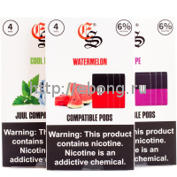 Картридж EON SMOKE PODS 4-Pack 1 мл 60 мг (совмещается с JUUL)