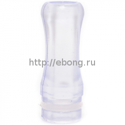 Дрип тип Дельярин Классический Прозрачный (drip tip 510) PLA07