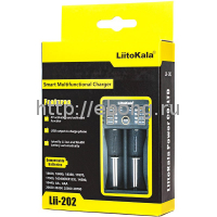Зарядное устройство LiitoKala Lii-202 2x (универсальное для всех аккумуляторов)