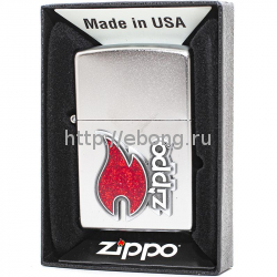 Зажигалка Zippo 28847 Zippo Red Flame Бензиновая
