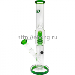 Бонг стекло Grace Glass Emerald Cane h=370мм d=55мм G336G