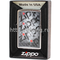Зажигалка Zippo 29838 Diamond Plate Design Бензиновая