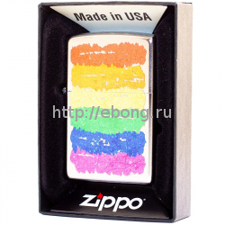 Зажигалка Zippo 205 Rainbow Colors Design