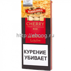 Сигариллы Handelsgold Cherry Wood Tip-Cigarillos Red 5*10*20