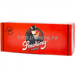 Гильзы сигаретные Smoking с фильтром 200 шт
