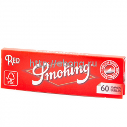 Бумага сигаретная Smoking Red 60 листов