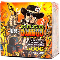 Уголь для кальяна CocoDjango Premium 500 гр 48 куб
