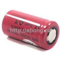 Аккумулятор 18350 AW 700 mAh 3.7V незащищенный (плоский) Li-Ion