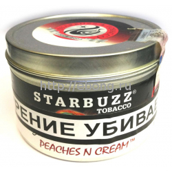 Табак STARBUZZ Персик Крем (Peachesn Cream) 100г