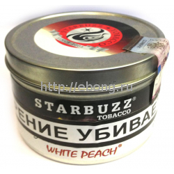 Табак STARBUZZ Белый Персик (White Peach) 100г