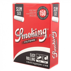 Фильтры для самокруток Smoking Rolling Slim 150 шт