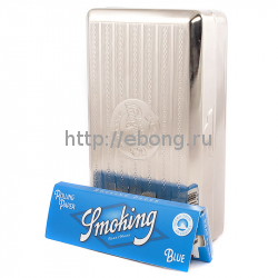 Футляр для табака металл Smoking Tobacco Box