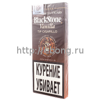 Сигариллы Black Stone Тип с мундштуком Ваниль 5 шт