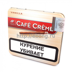 Сигариллы Cafe Creme Vanilla (без мундштука) 10 шт