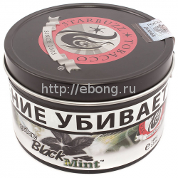 Табак STARBUZZ Черная Мята (Black Mint) 100 гр (жел.банка) (USA)