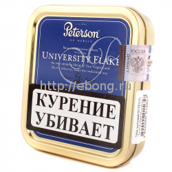 Табак трубочный PETERSON University Flake 50 гр (банка)