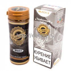 Табак трубочный TURBO DOKHA Black 12 гр (банка) ОАЭ