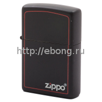 Зажигалка Zippo 218ZB Classic Black Matte Бензиновая