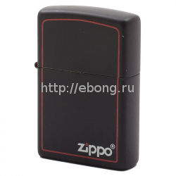 Зажигалка Zippo 218ZB Classic Black Matte Бензиновая